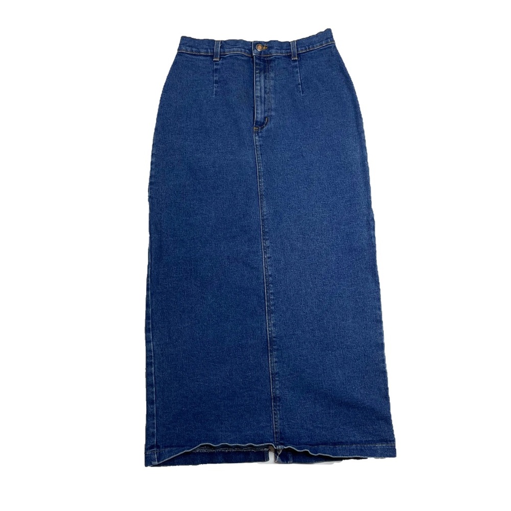 Vintage Denim & Co Maxi Denim Skirt